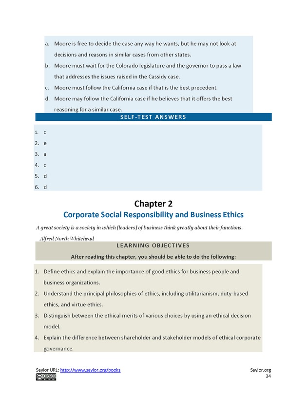 Business Law and the Legal Environment - Page 34